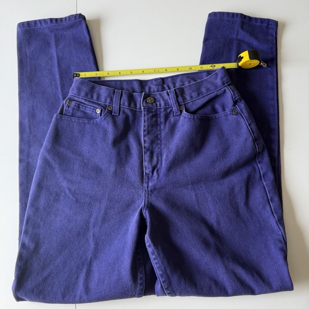 Newport News Jeanology Collection Purple Women's Y2K 26 X 31‎ Vintage Jeans